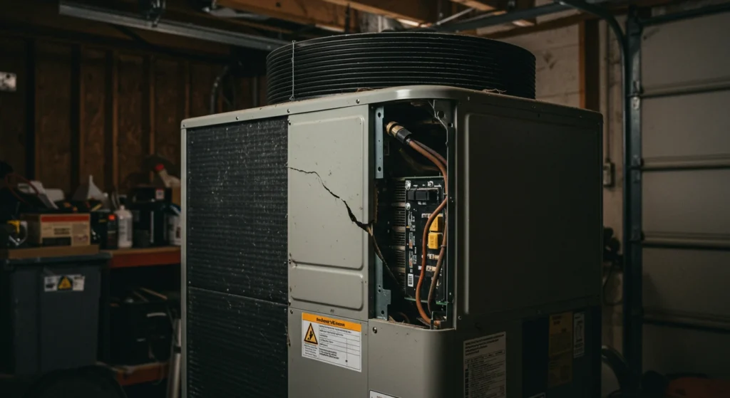 Hvac requiring repair